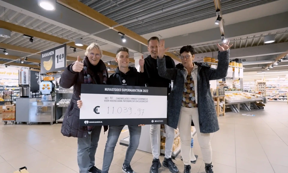Untied supermarkrun cheque
